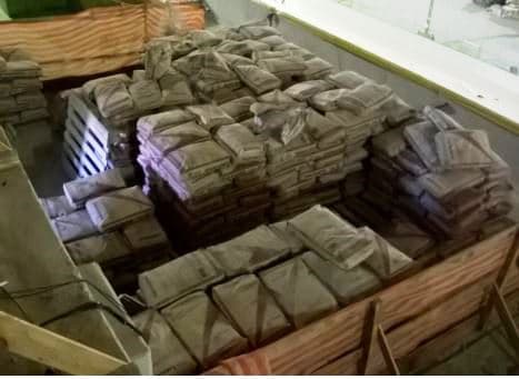 Teste de carga em estrutura de concreto armado